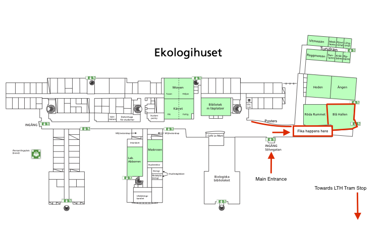 Ecology Building Map